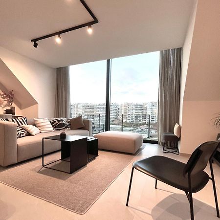 Molo Roof: Stylish Marina View Penthouse in Blankenberge Apartment Exterior photo