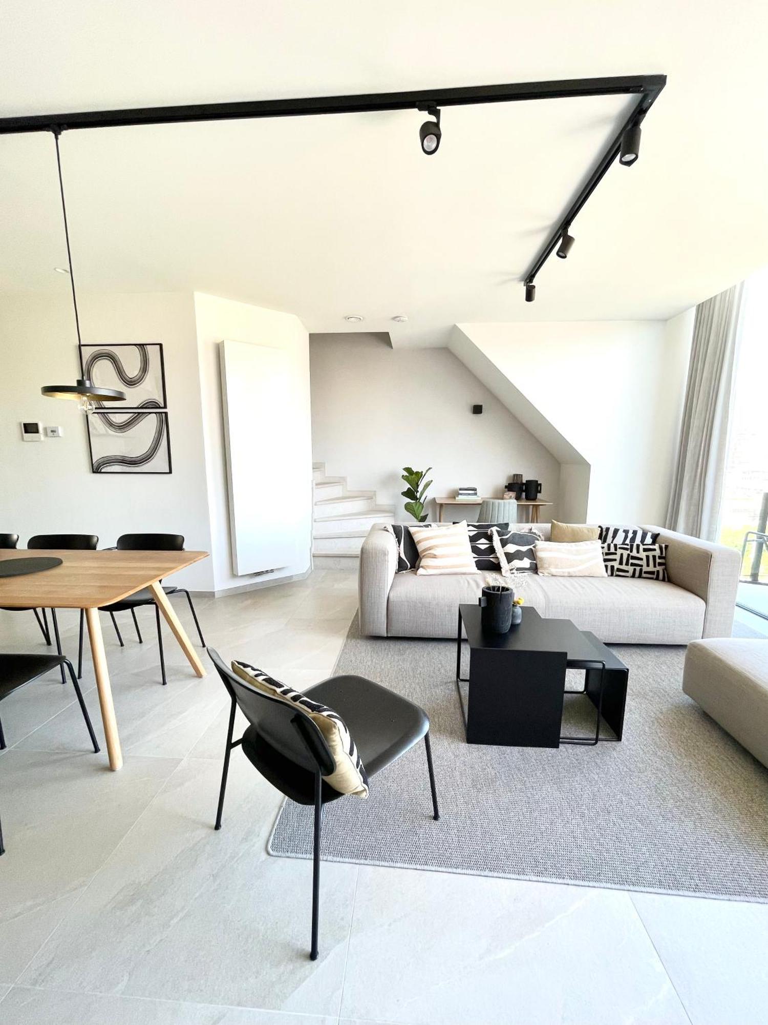 Molo Roof: Stylish Marina View Penthouse in Blankenberge Apartment Exterior photo
